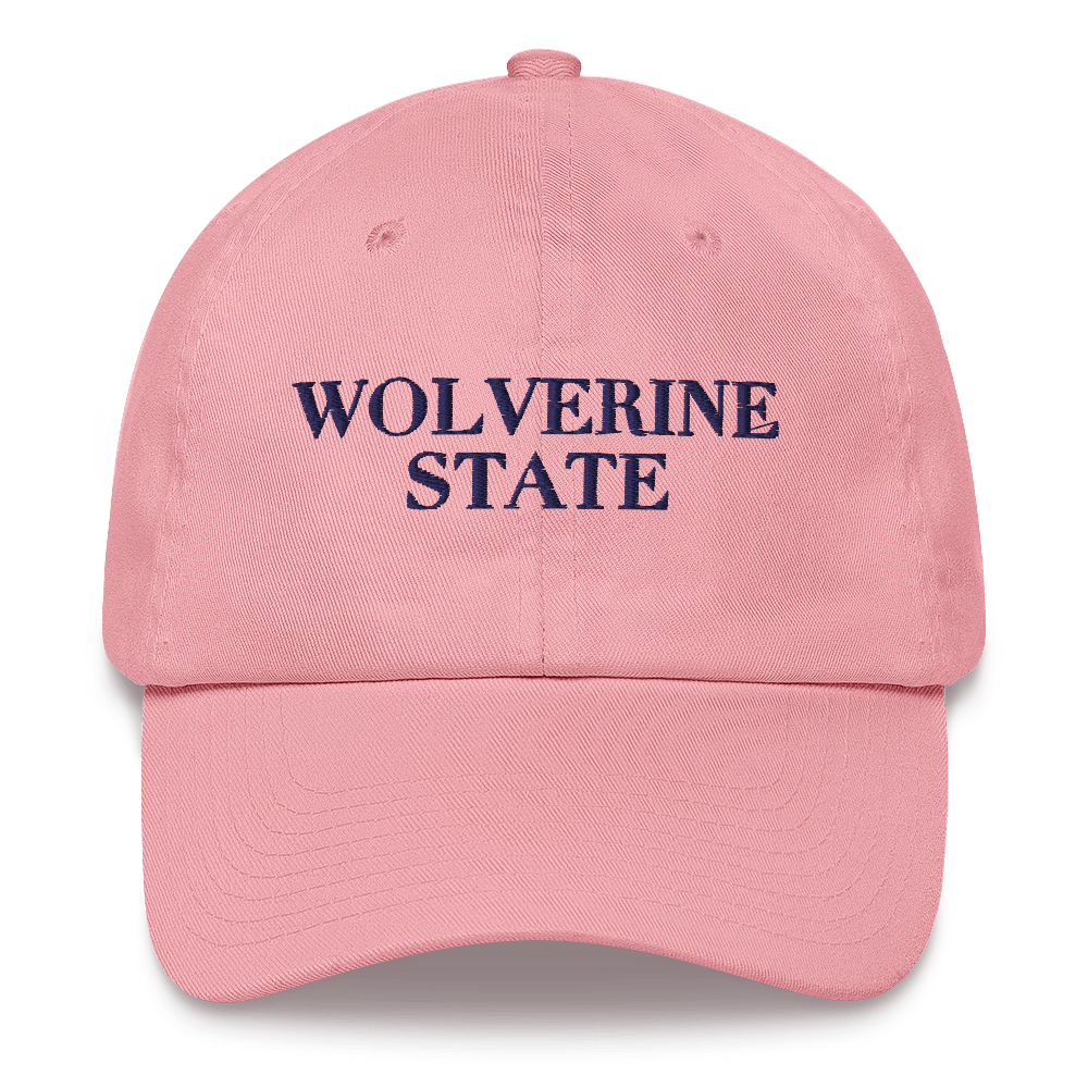 Michigan 'Wolverine State' Dad Hat (Didone Font)