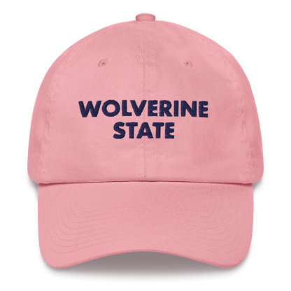 Michigan 'Wolverine State' Dad Hat (Geometric Sans Font)