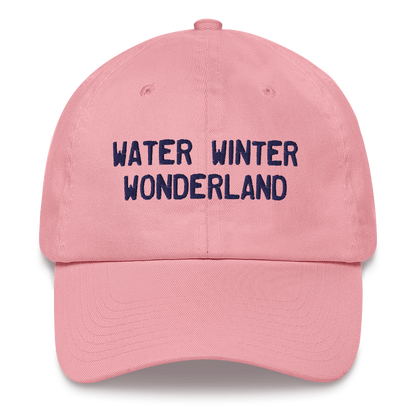 Michigan 'Water Winter Wonderland' Dad Hat (Licence Plate Font)