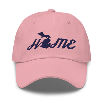 Michigan 'Home' Dad Hat (Script Font)