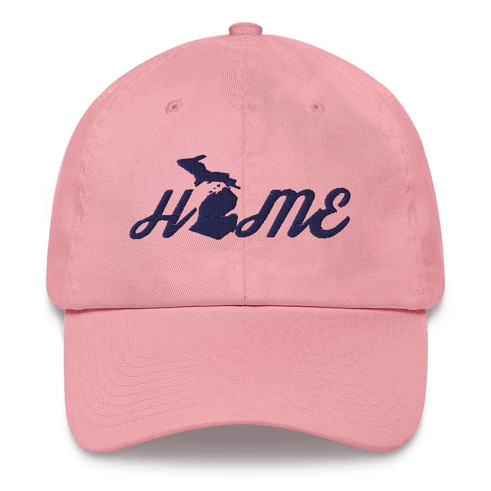 Michigan 'Home' Dad Hat (Script Font)