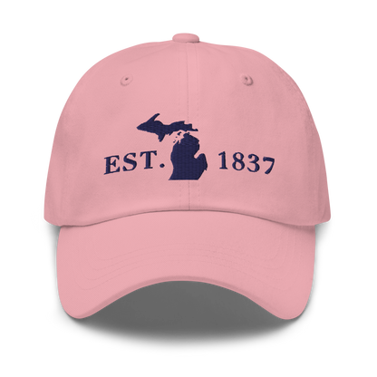 Michigan 'EST 1837' Dad Hat (Didone Font)