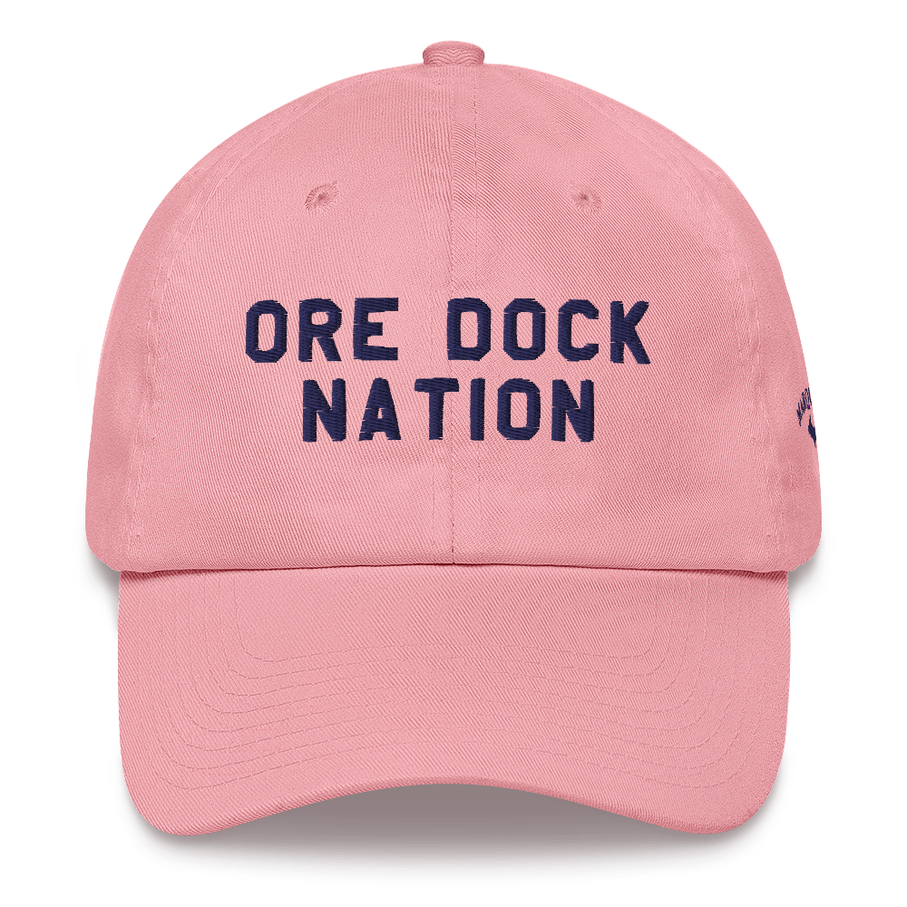 'Ore Dock Nation' Dad Hat (w/ 'Marquette' & UP Outline)