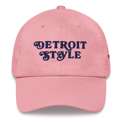 'Detroit Style' Dad Hat (w 'MDCCI' Side Design)