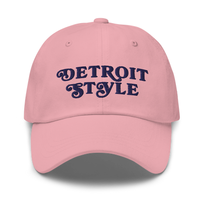 'Detroit Style' Dad Hat (w 'MDCCI' Side Design)