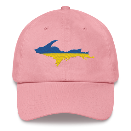 Michigan Upper Peninsula Dad Hat (Ukraine Edition)