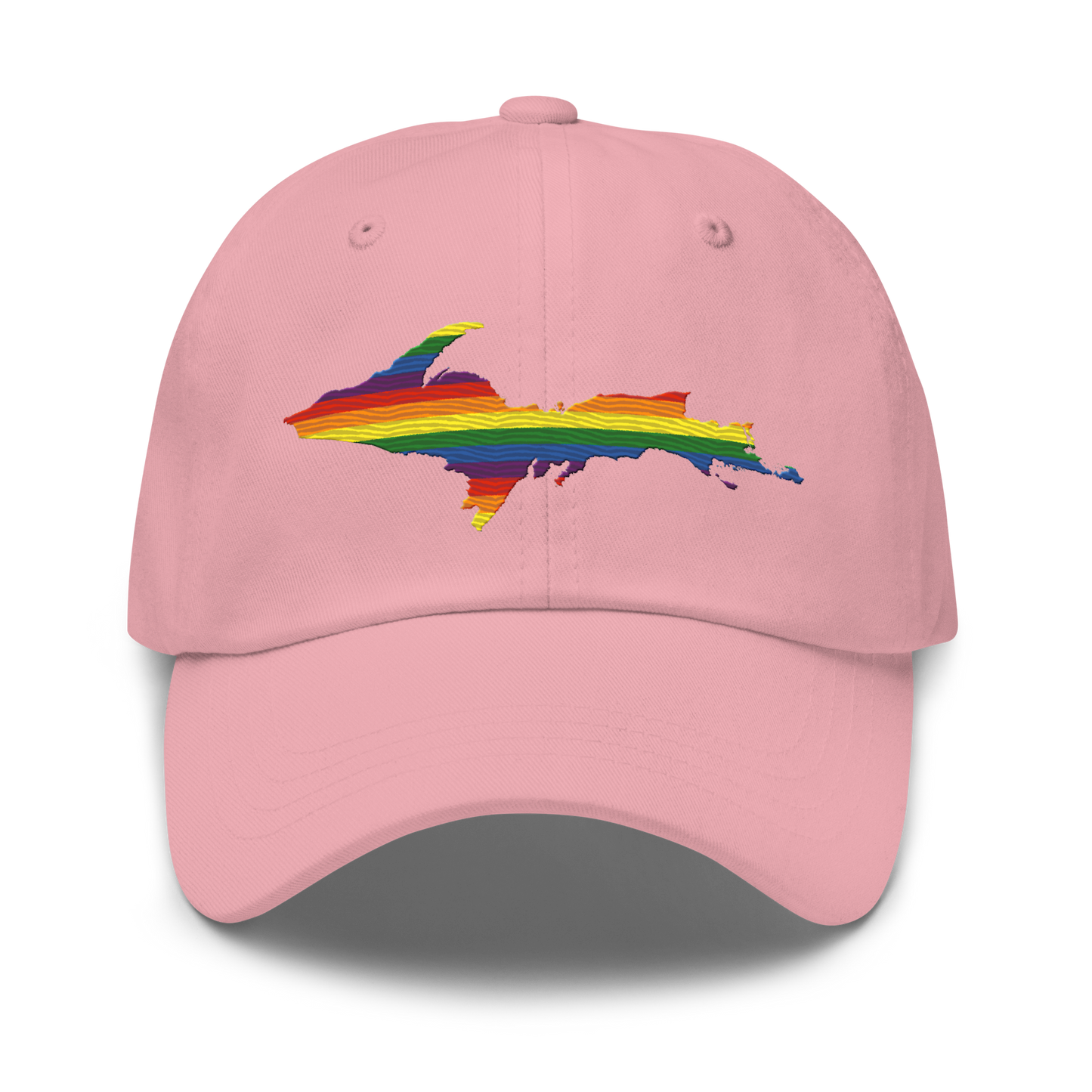 Michigan Upper Peninsula Dad Hat (Pride Edition)