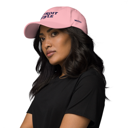 'Detroit Style' Dad Hat (w 'MDCCI' Side Design)