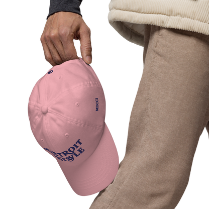 'Detroit Style' Dad Hat (w 'MDCCI' Side Design)