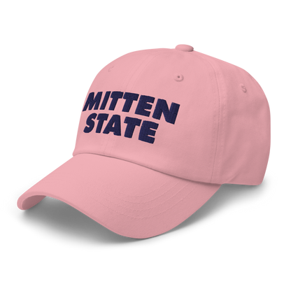 Michigan 'Mitten State' Dad Hat (Geometric Sans Font)