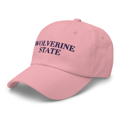 Michigan 'Wolverine State' Dad Hat (Didone Font)