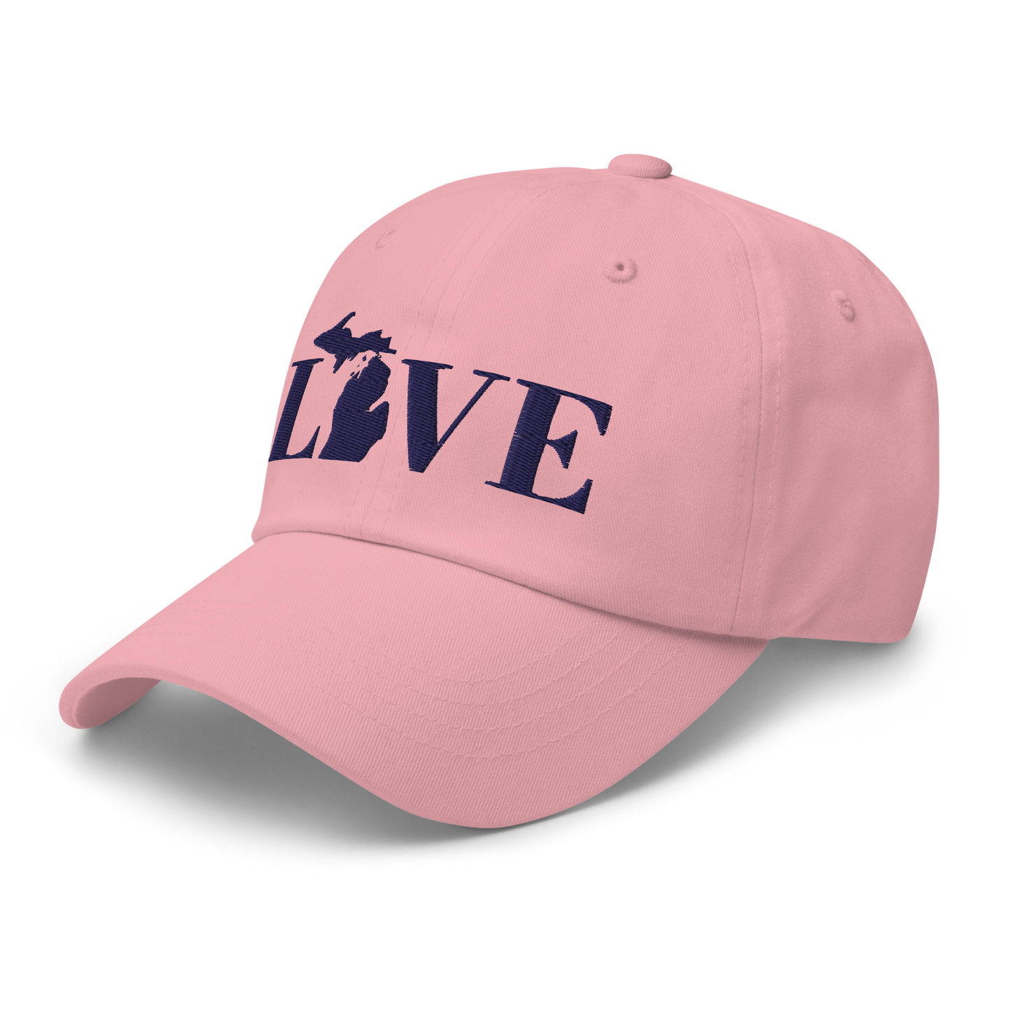 Michigan 'Love' Dad Hat (Didone Font)