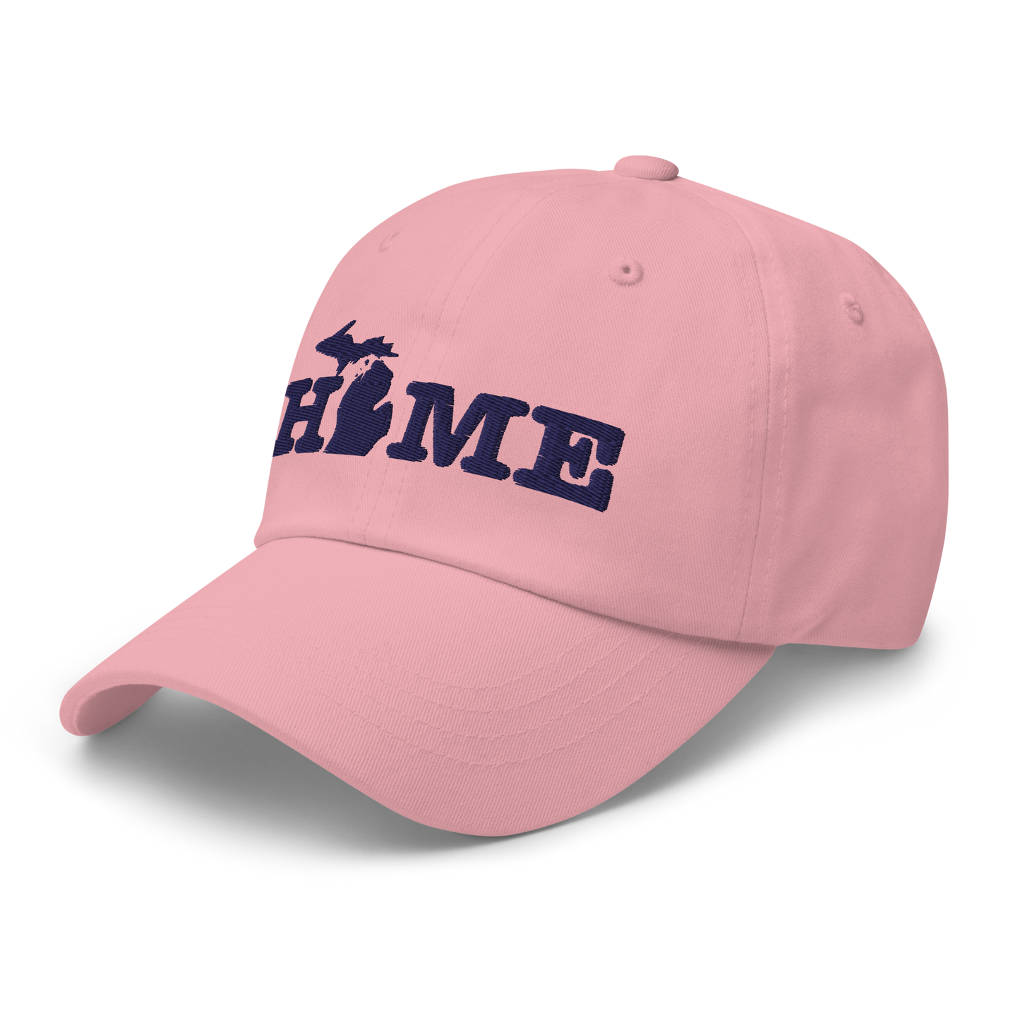 Michigan 'Home' Dad Hat (Typewriter Font)