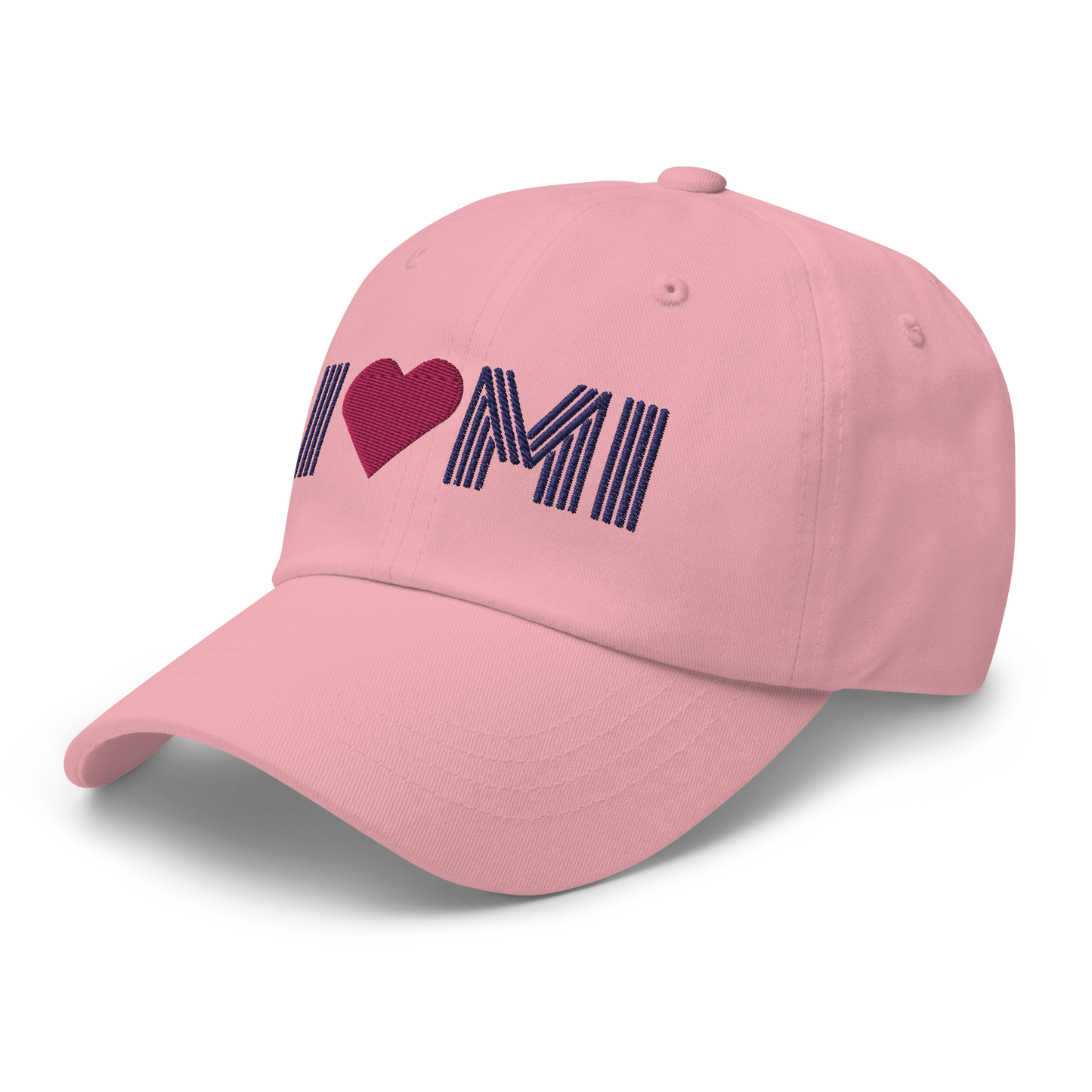 Michigan 'I ❤️ MI' Dad Hat (Metalpress Font)