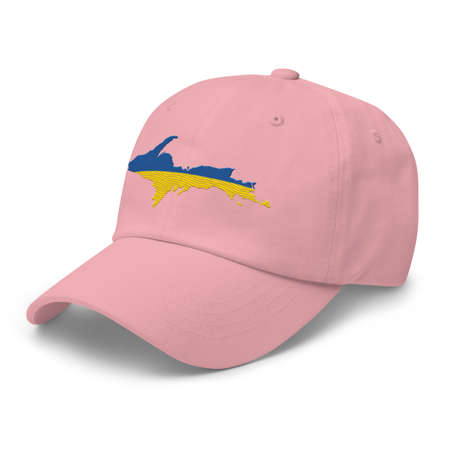 Michigan Upper Peninsula Dad Hat (Ukraine Edition)