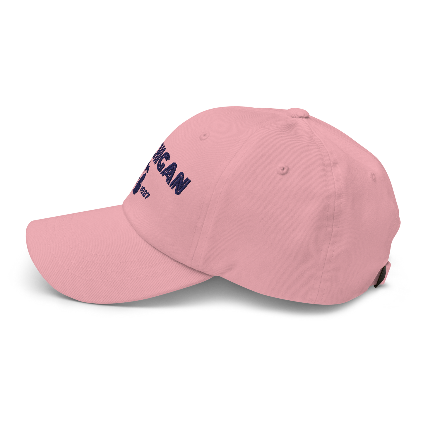 'Michigan EST 1837' Dad Hat (Metalpress Font)