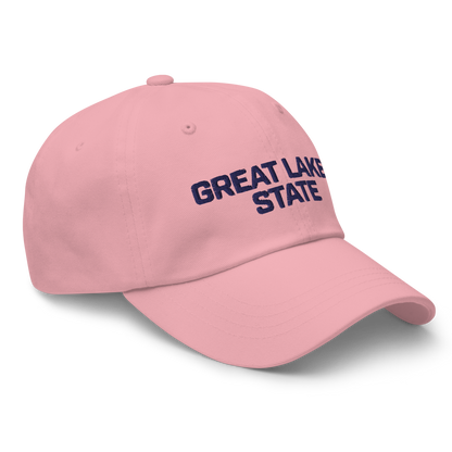 Michigan 'Great Lakes State' Dad Hat (Maritime Font)