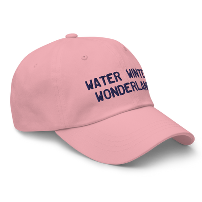 Michigan 'Water Winter Wonderland' Dad Hat (Licence Plate Font)