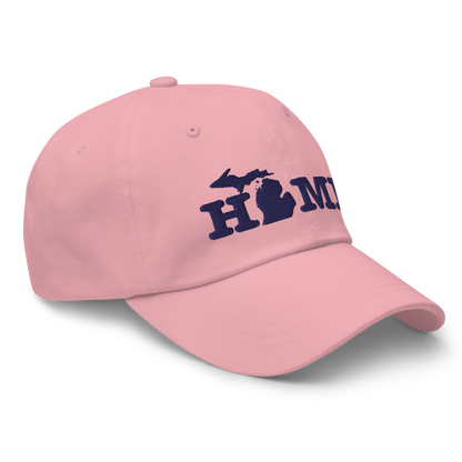 Michigan 'Home' Dad Hat (Typewriter Font)