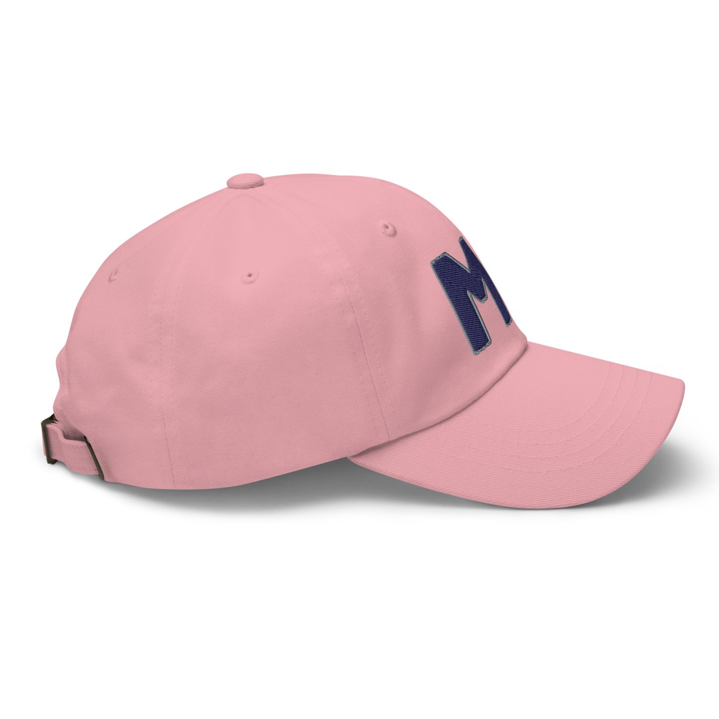 Michigan 'MI' Dad Hat (1940s Baseball Font)