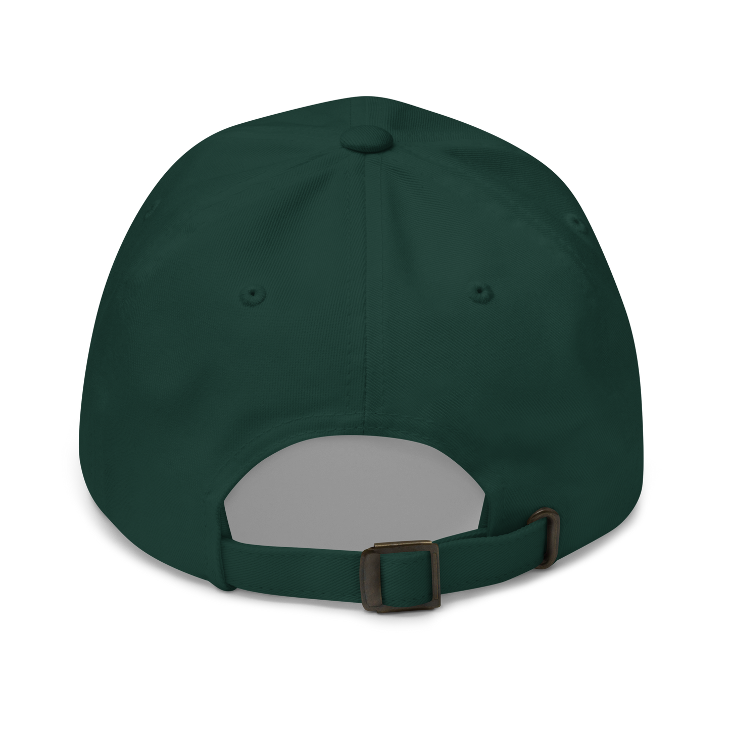 'Marquette' Dad Hat | Gold/Green Embroidery