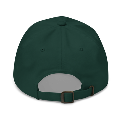 'Dearborn' Dad Hat | Green/White Embroidery