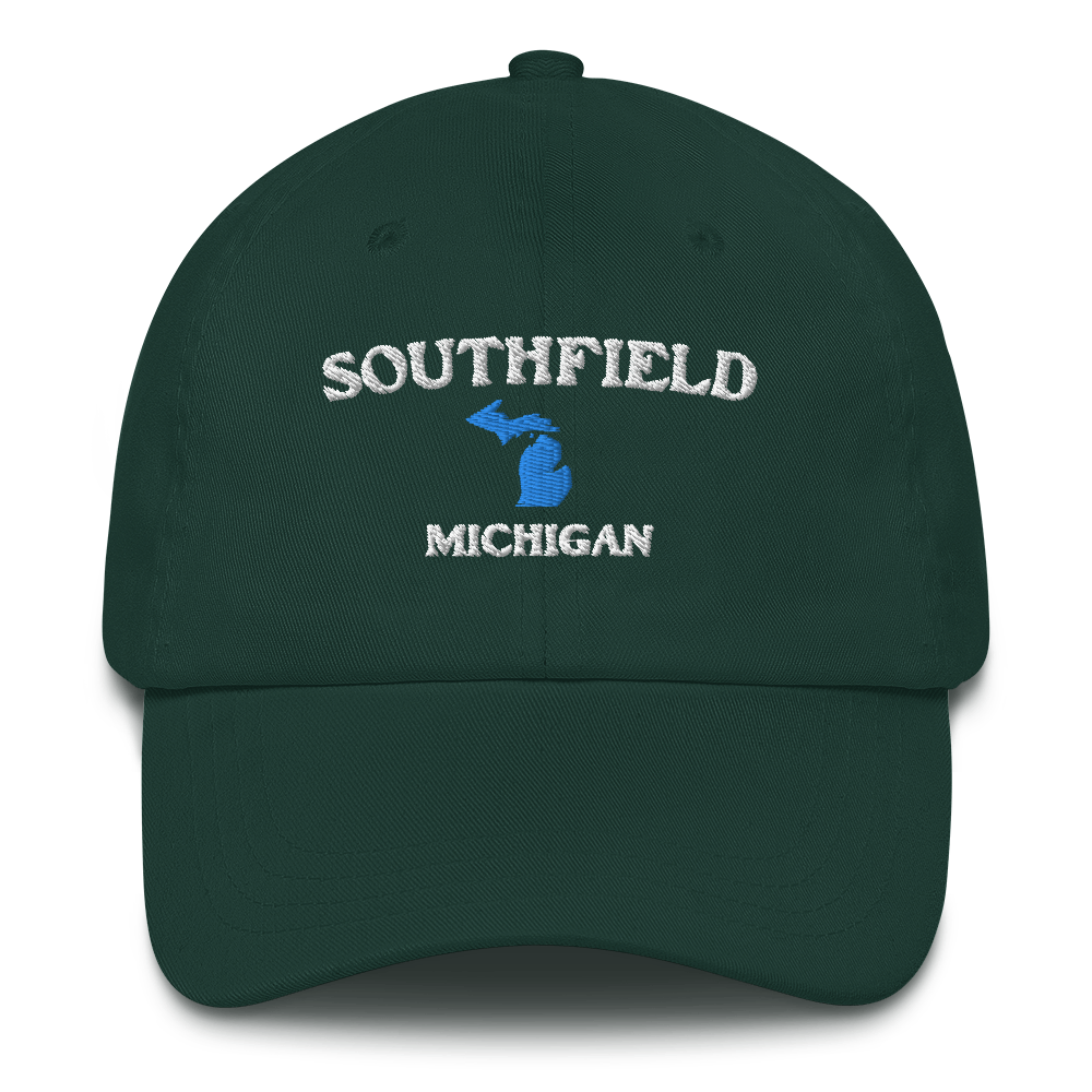 'Southfield Michigan' Dad Hat (w/ Michigan Outline)