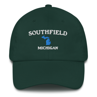 'Southfield Michigan' Dad Hat (w/ Michigan Outline)