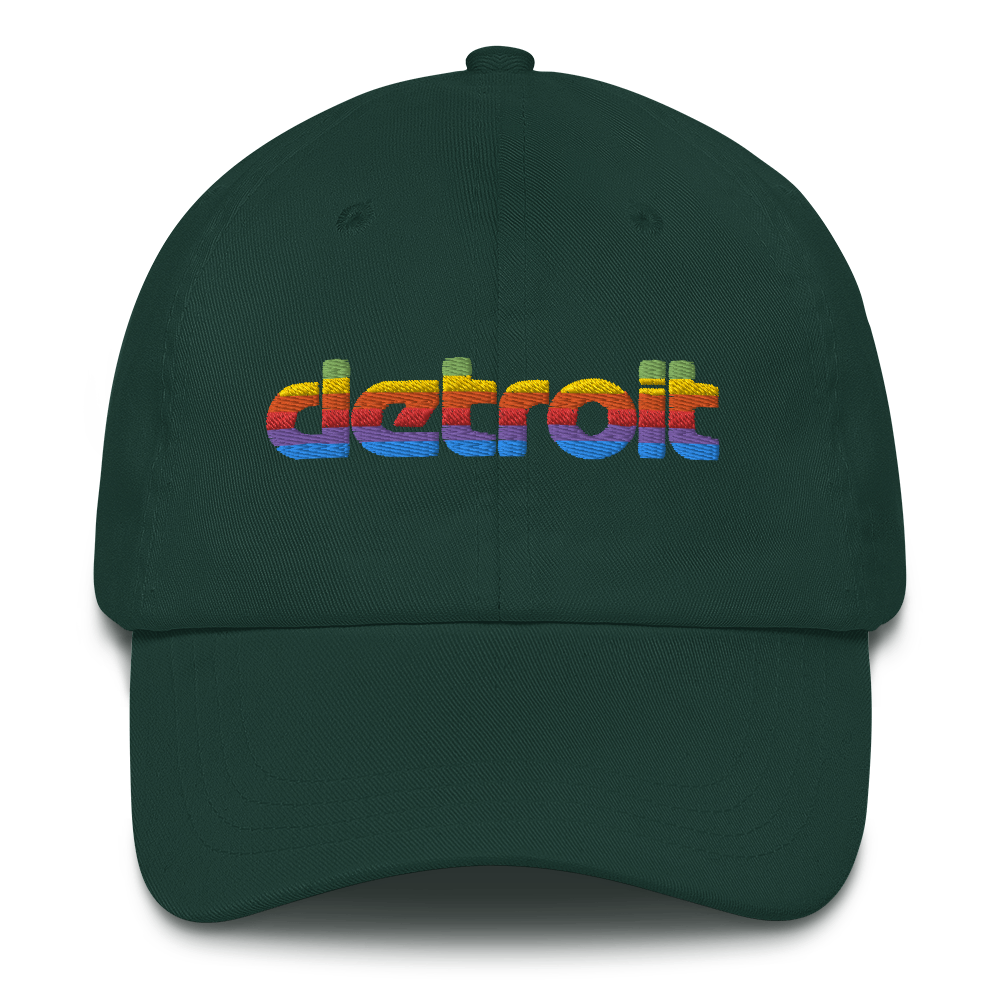 'Detroit' Dad Hat (1980s Pomaceous Computer Parody)