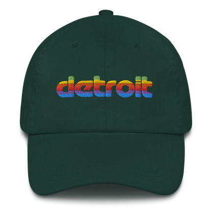 'Detroit' Dad Hat (1980s Pomaceous Computer Parody)