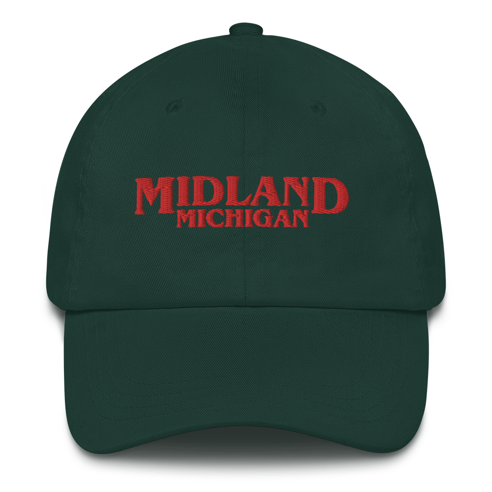 'Midland Michigan' Dad Hat (1980s Drama Parody)