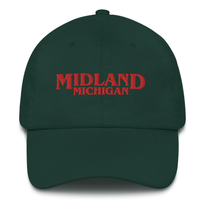 'Midland Michigan' Dad Hat (1980s Drama Parody)