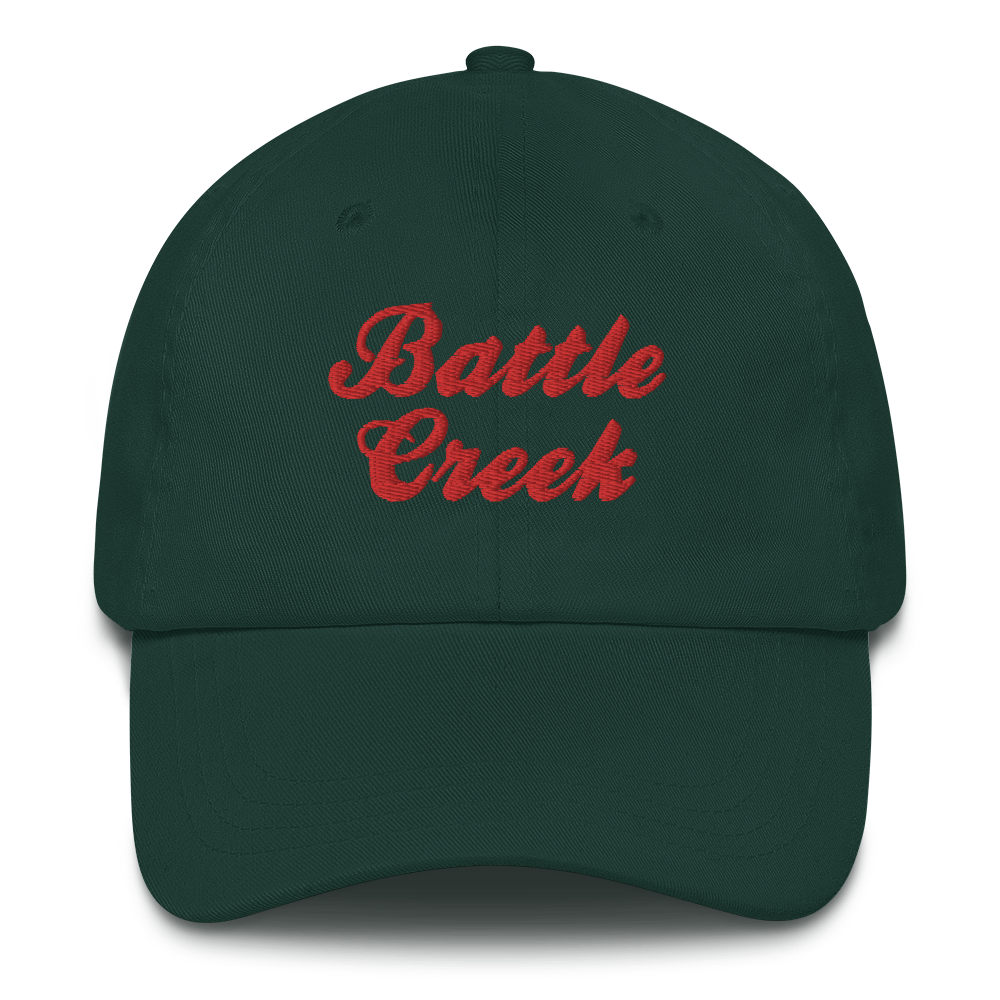 'Battle Creek' Dad Hat (Cereal Conglomerate Parody)