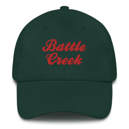 'Battle Creek' Dad Hat (Cereal Conglomerate Parody)