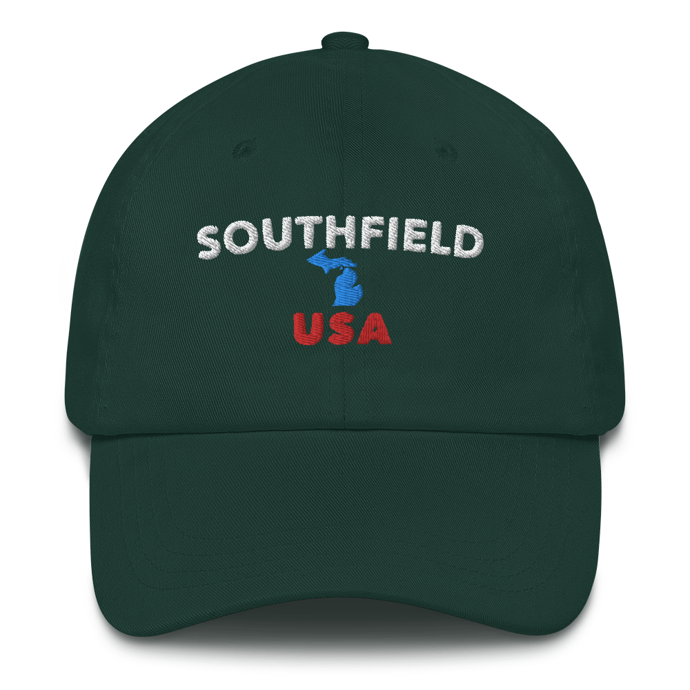 'Southfield USA' Dad Hat (w/ Michigan Outline)