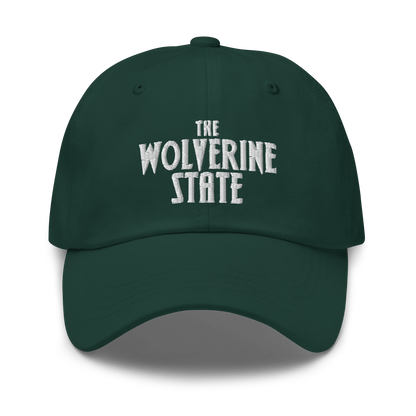 'The Wolverine State' Dad Hat (Vicious Mustelid Font)