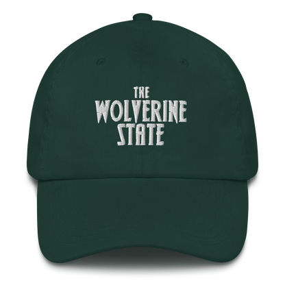 'The Wolverine State' Dad Hat (Vicious Mustelid Font)