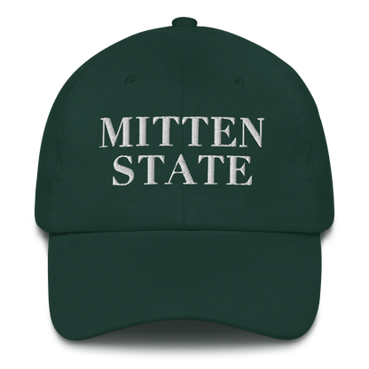 Michigan 'Mitten State' Dad Hat (Didone Font)