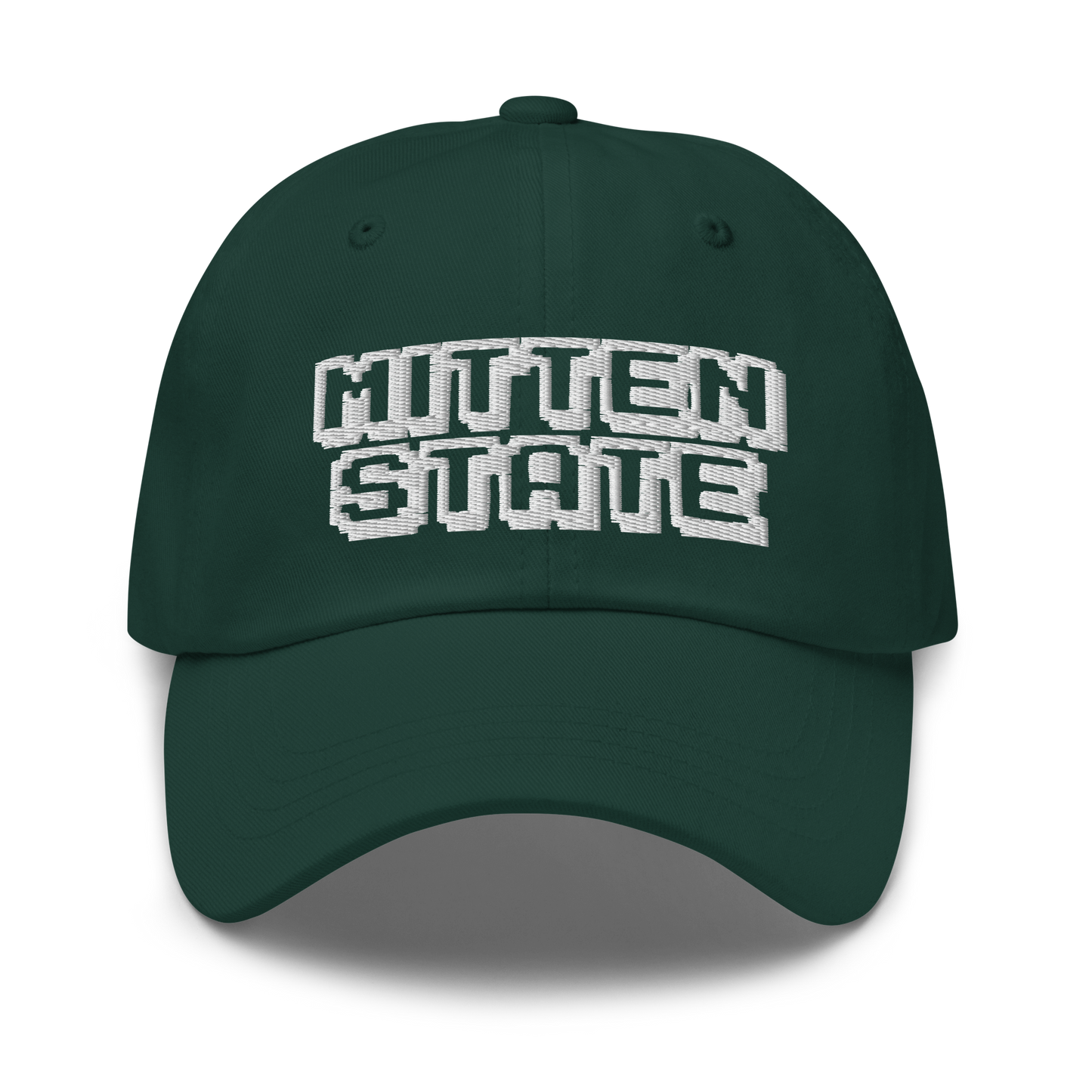 Michigan 'Mitten State' Dad Hat (Arcade Font)