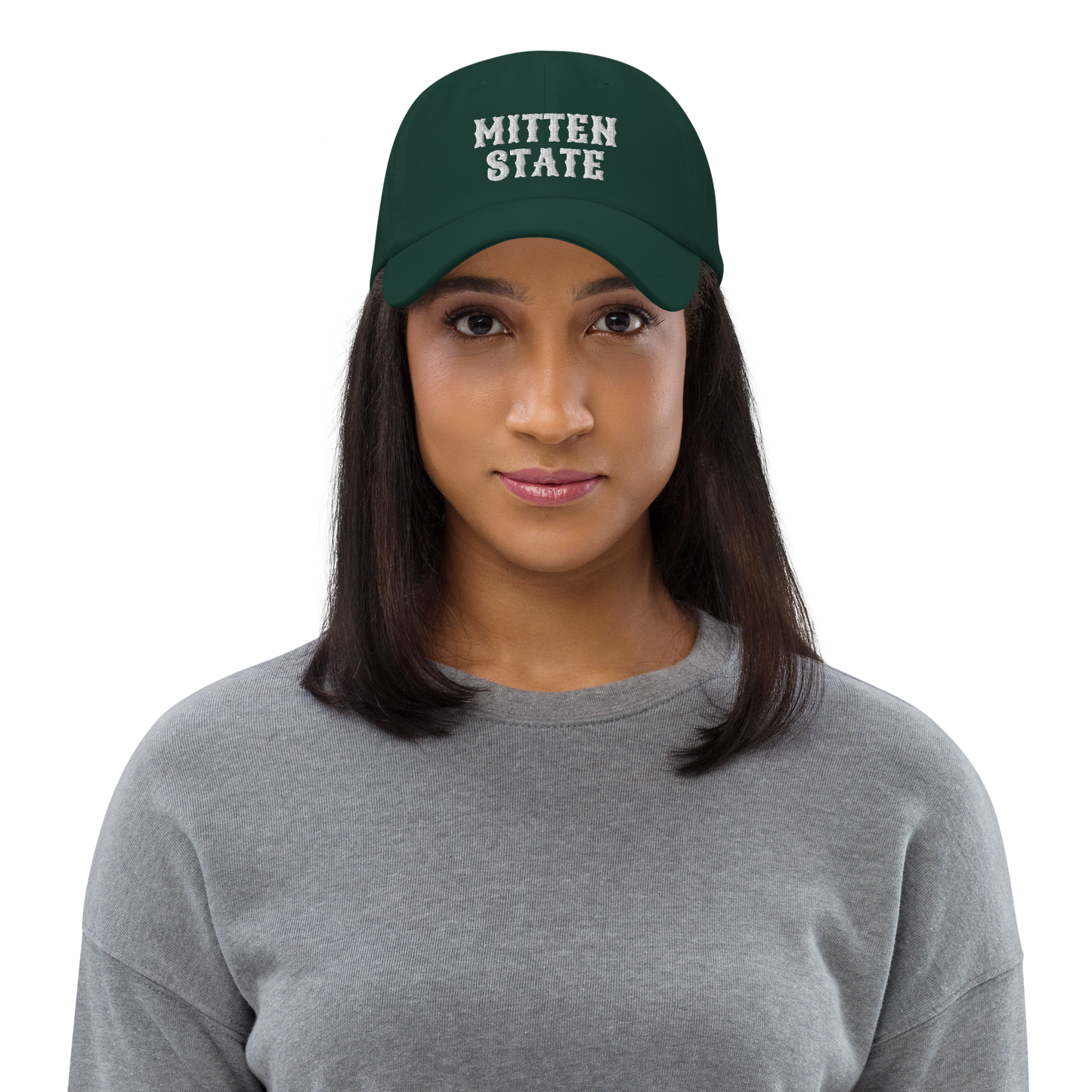 Michigan 'Mitten State' Dad Hat (Western Font)