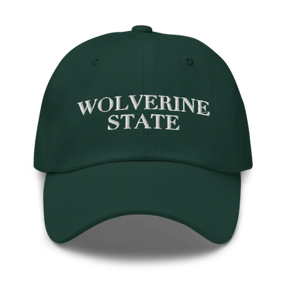 Michigan 'Wolverine State' Dad Hat (Didone Font)