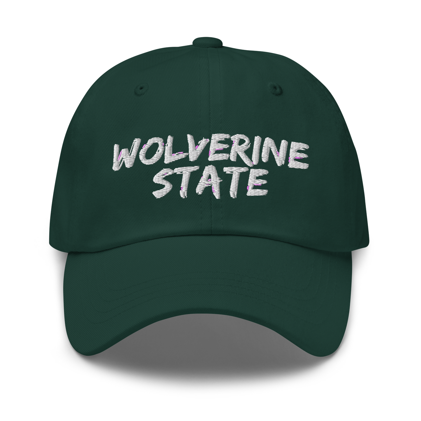 Michigan 'Wolverine State' Dad Hat (Angry Brush Font)