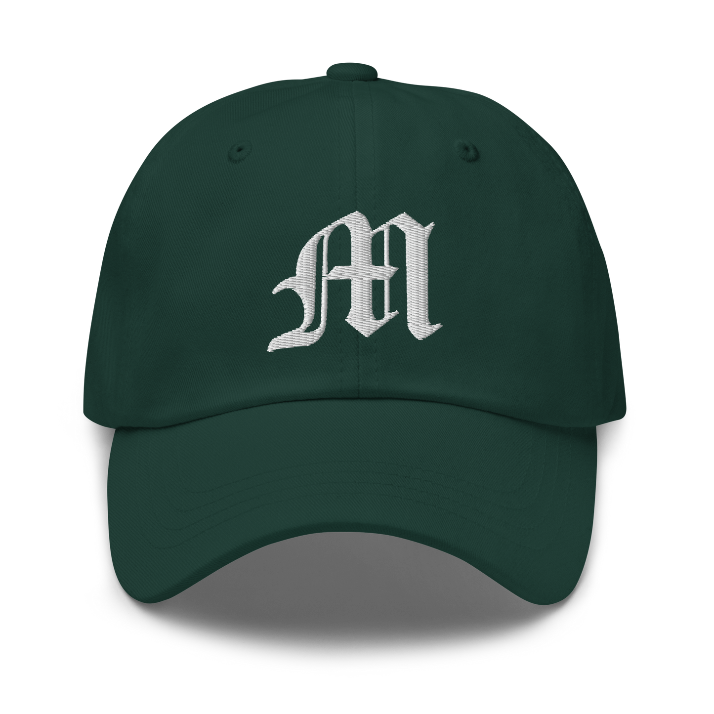 Old English 'M' Dad Hat (w 'Michigan' Back Design)