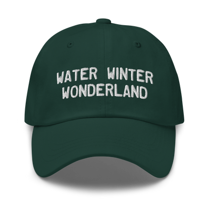 Michigan 'Water Winter Wonderland' Dad Hat (Licence Plate Font)