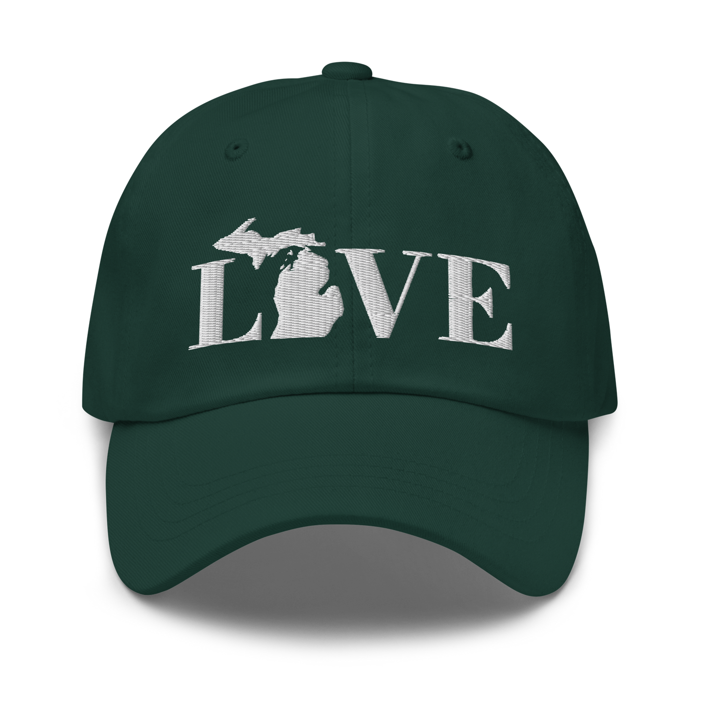 Michigan 'Love' Dad Hat (Didone Font)