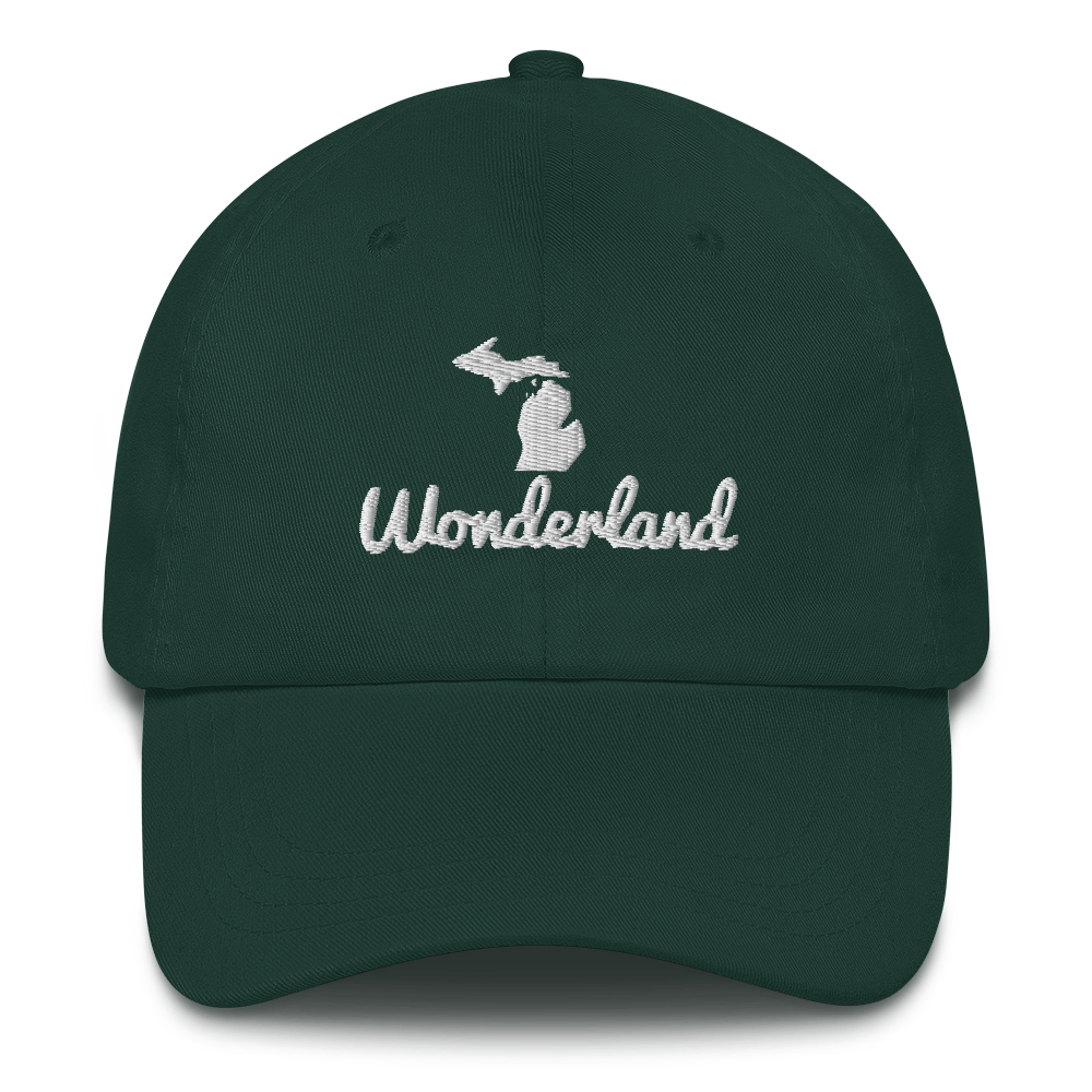 Michigan 'Wonderland' Dad Hat (Script Font)