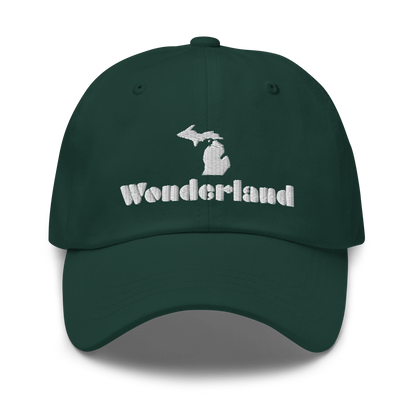 Michigan 'Wonderland' Dad Hat (Art Deco Font)