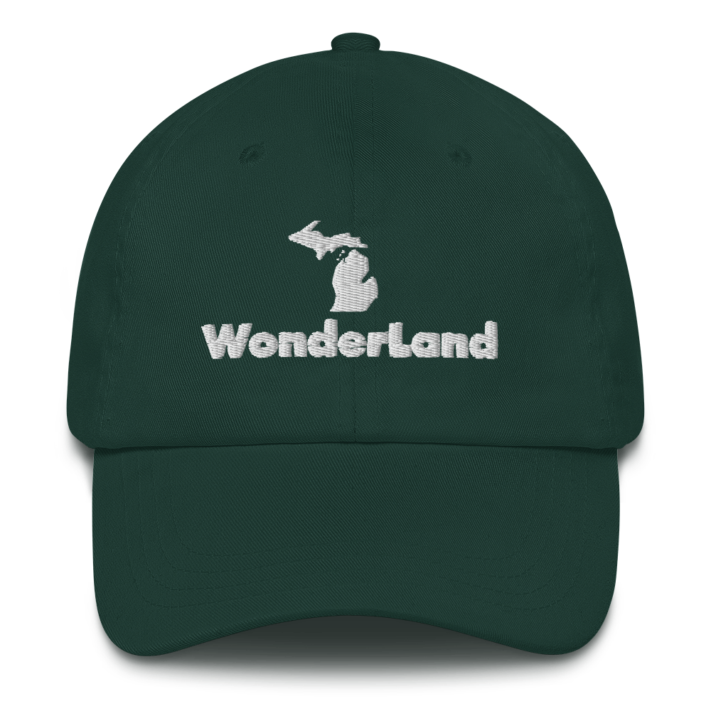 Michigan 'Wonderland' Dad Hat (Geometric Sans Font)