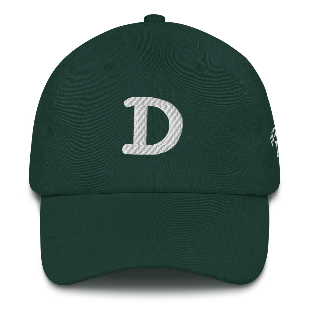 Detroit 'Old French D' Dad Hat (w/ Side Design)