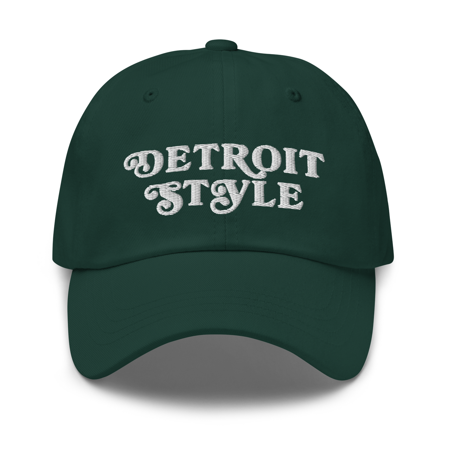 'Detroit Style' Dad Hat (w 'MDCCI' Side Design)